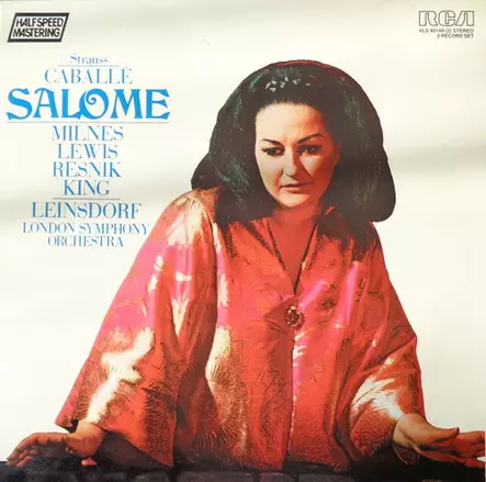Montserrat Caballé- Strauss: Salome (Käytetty LP) - Klassinen LP - 2002 - 1