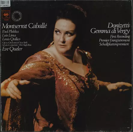 Montserrat Caballe- Donizetti: Gemma di Vergy (Käytetty vinyyli boksi 3xLP)) - Klassinen LP - 2006 - 1