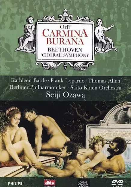 Seiji Ozava - Orff: Carmina Burana, Beethoven: Sinfonia No.9 (DVD) - Klassinen DVD - 2886 - 1