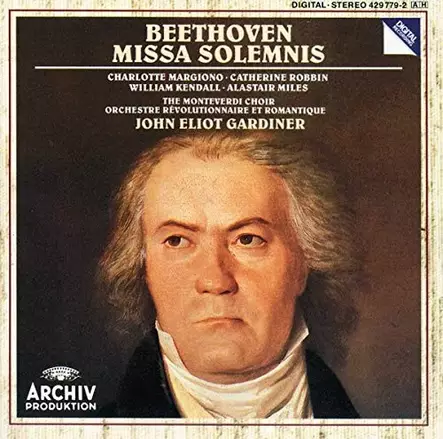 John Eliot Gardiner, Charlotte Margiono, Catherine Robbin, William Kendall, Alastair Miles, The Monteverdi Choir, The English Baroque Soloists ? Beethoven: Missa Solemnis - Klassinen - 2179 - 1